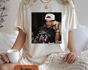 Bruno T-Shirt, The Romantic Tour Vintage Rap Sweatshirt, 90s Retro Music Merch Hoodie
