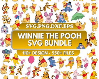 Cartoon SVG Bundle, Layered Digital File, Cutting Files for Cricut, Movie Svg, Birthday Svg, Dxf, PNG, Eps, Pdf