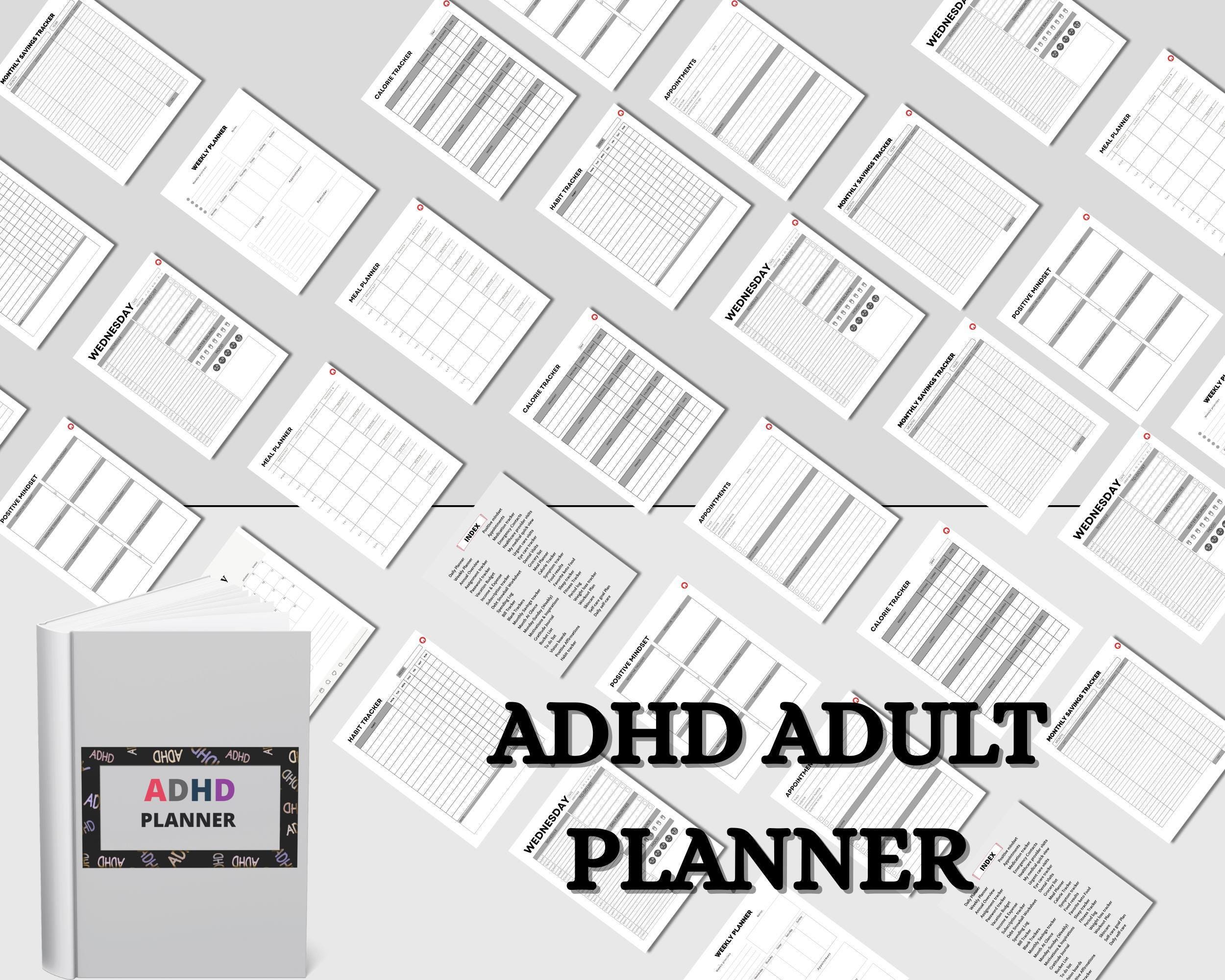 ADHD Planner for Adults: Task, Routine & Goal Tracker - Etsy