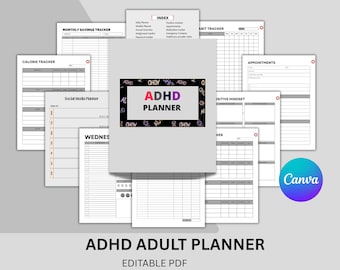 ADHD Planner for Adults: Task, Routine & Goal Tracker