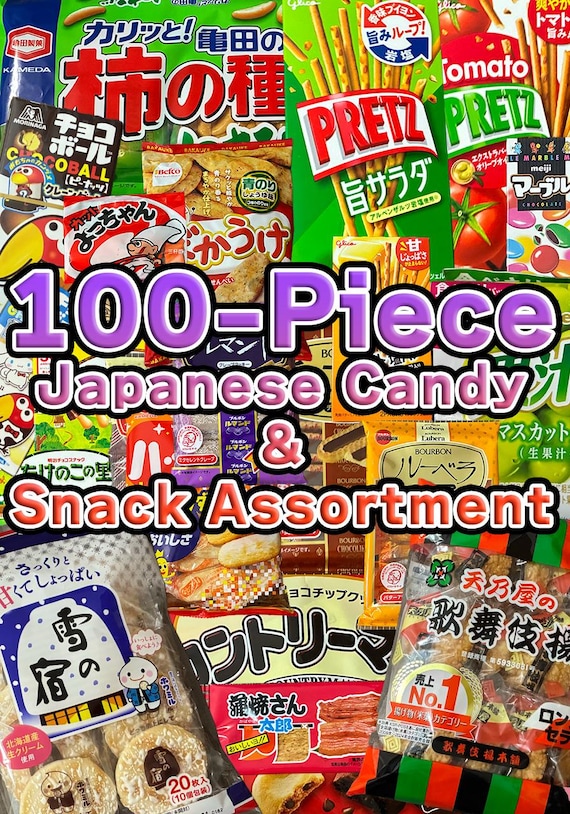 100-Piece Japanese Snack Surprise Box