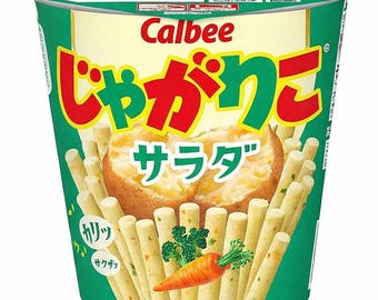 Jagarico Japanese Potato Snack Sticks – Calbee Assorted Flavors - Etsy