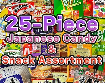 25-teilige japanische Snack-Überraschungsbox