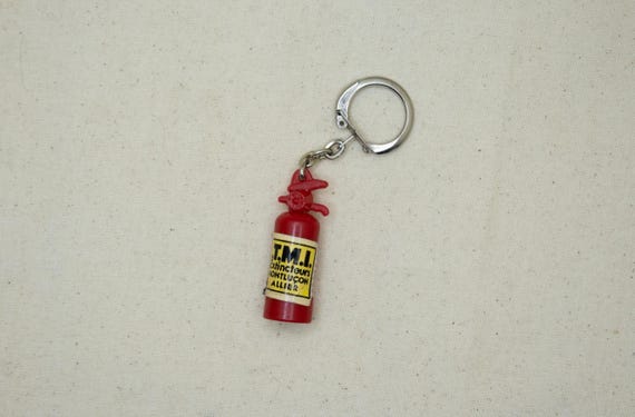 Fire Extinguisher TMI Keyring | 1960s |