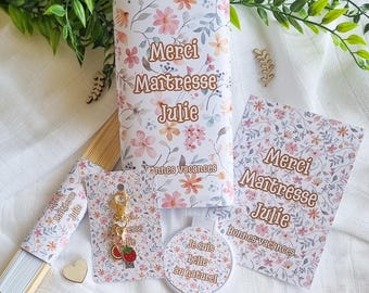 Personalized Gift for Teacher, Atsem, or Nanny | Ready-to-Give End-of-Year Gift | Thank You Teacher Gift Kit | School Gift Box |