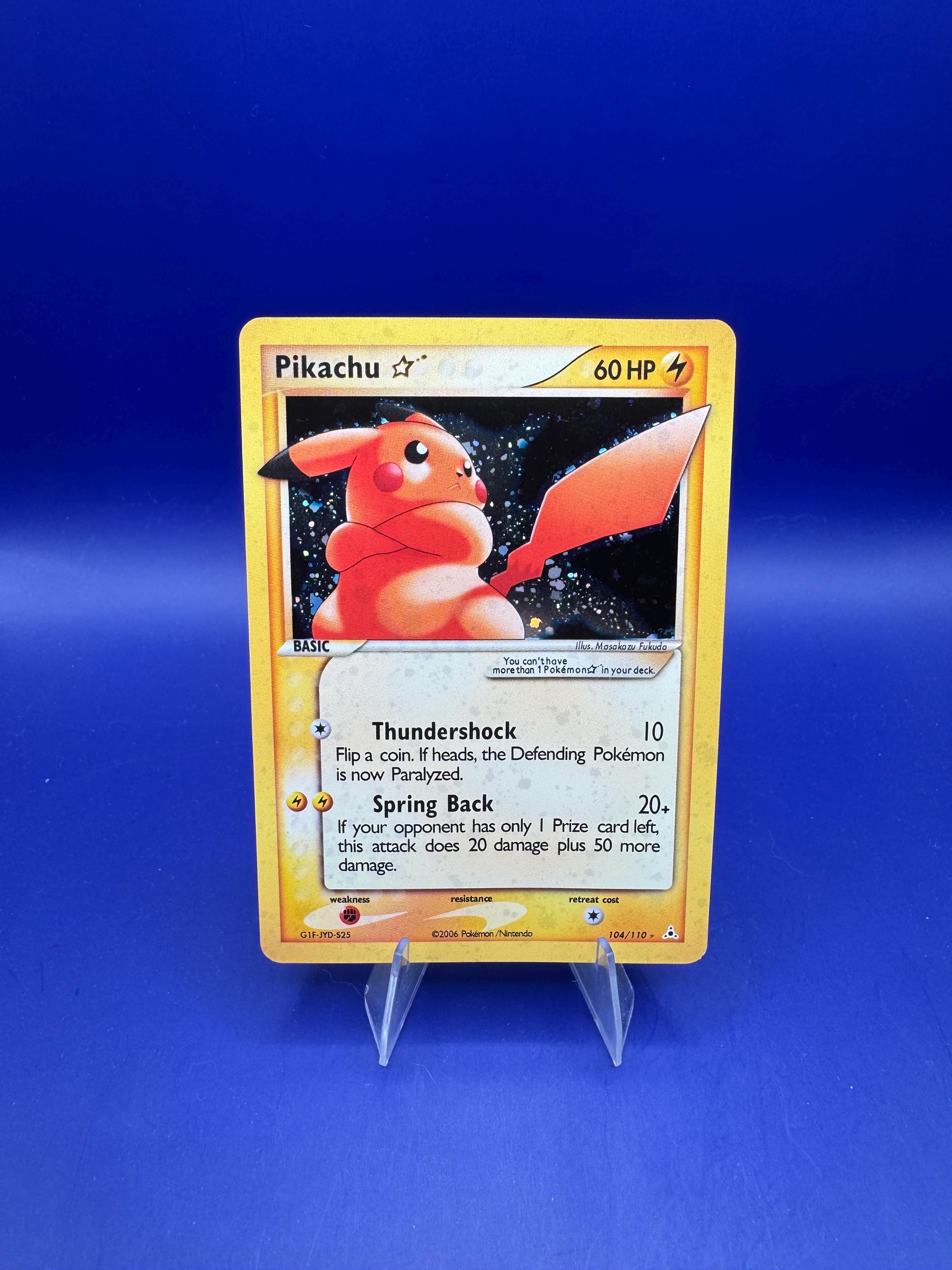 Pikachu gold star - Etsy 日本