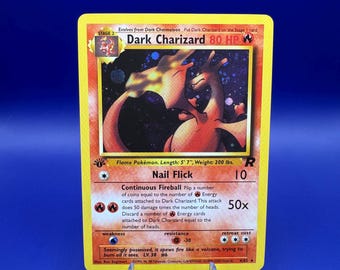 Dark Charizard - 4/82 Holo Proxy - Etsy Dark Charizard - 4/82 Holo Proxy - Etsy