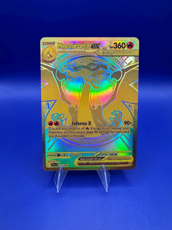 Buy Mega Charizard X EX Gold Card - Custom Fan Art Proxy Online in India - Etsy Buy Mega Charizard X EX Gold Card - Custom Fan Art Proxy Online in India - Etsy