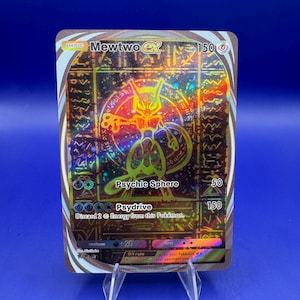 cyber mewtwo z gx pokemon card Mew & Mewtwo Pokemon Cards Credit Card Bundle Skin