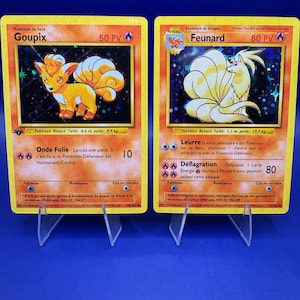 Vulpix Ninetales 1st Edition Base Set Proxy Card