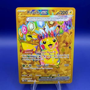 Pikachu Ex Gold 247 191 Proxy Card
