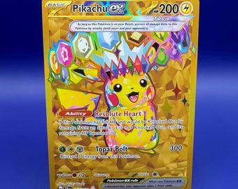 Pikachu Ex Gold 247 191 Karta proxy