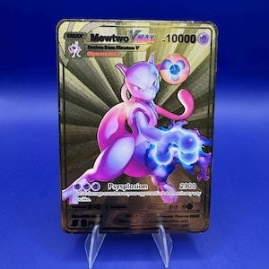 metal mewtwo pokemon card Armored SM228 Promo (Ungraded) Display Case  CardAura Black Star Promos Type Pokemon Card Ancient Mewtwo Gold