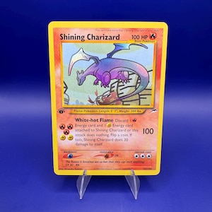 Shining Charizard 107/105 Neo Destiny - Version Anglais - Holographique - Proxy