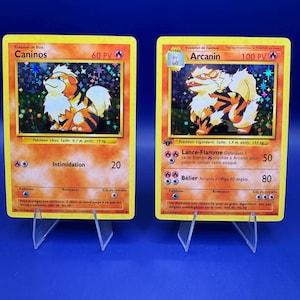 Arcanin Growlithe 1st Edition Base Set Proxy Card