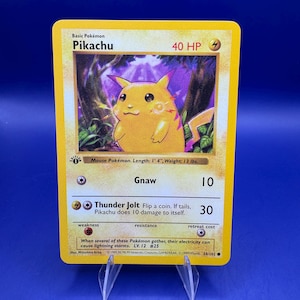 Red Cheek Pikachu - Etsy Red Cheek Pikachu - Etsy