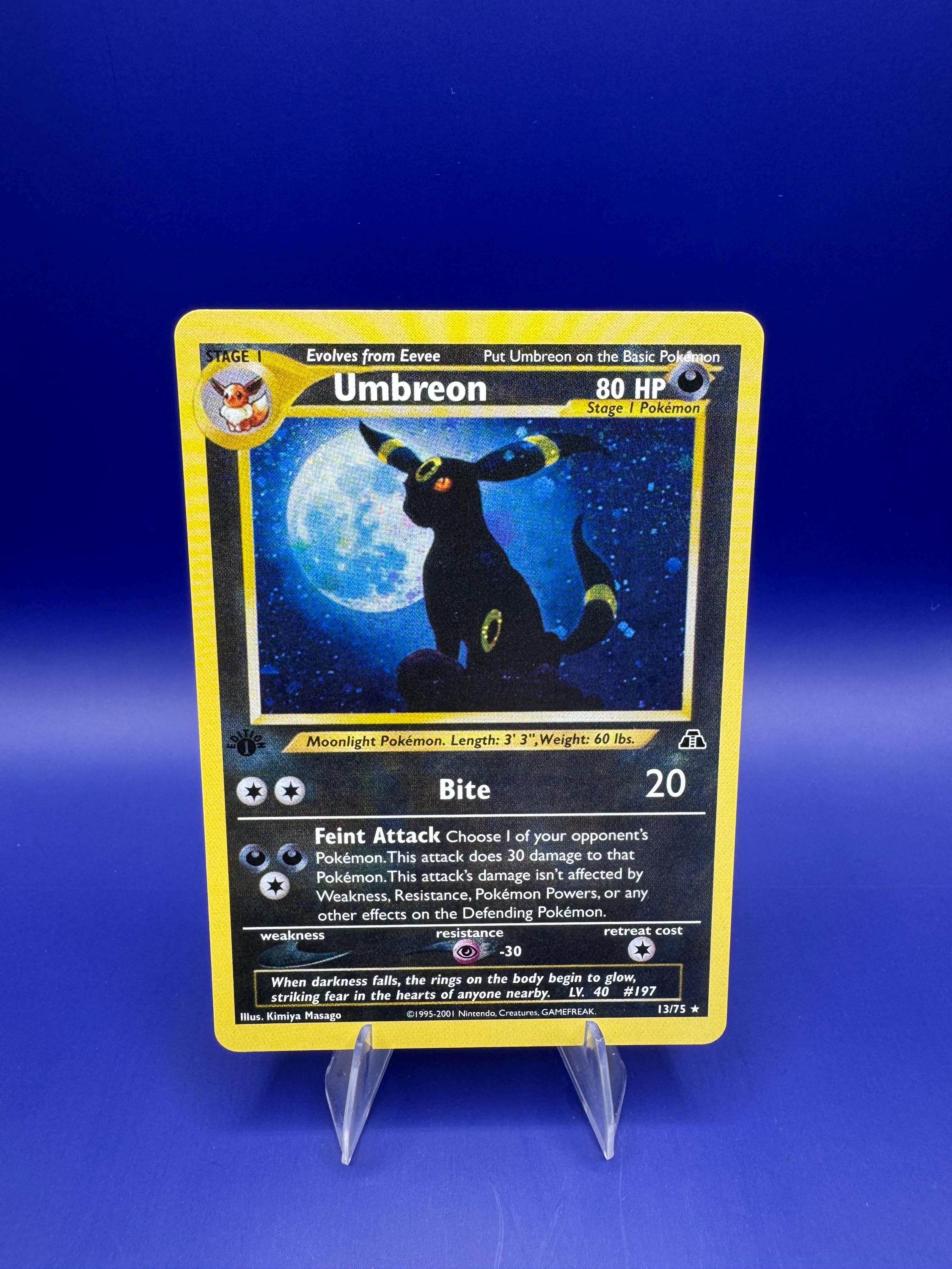 Umbreon Neo Discovery Proxy - Etsy