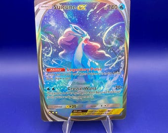 M スイクン Ex ポケモンカード - Etsy 日本