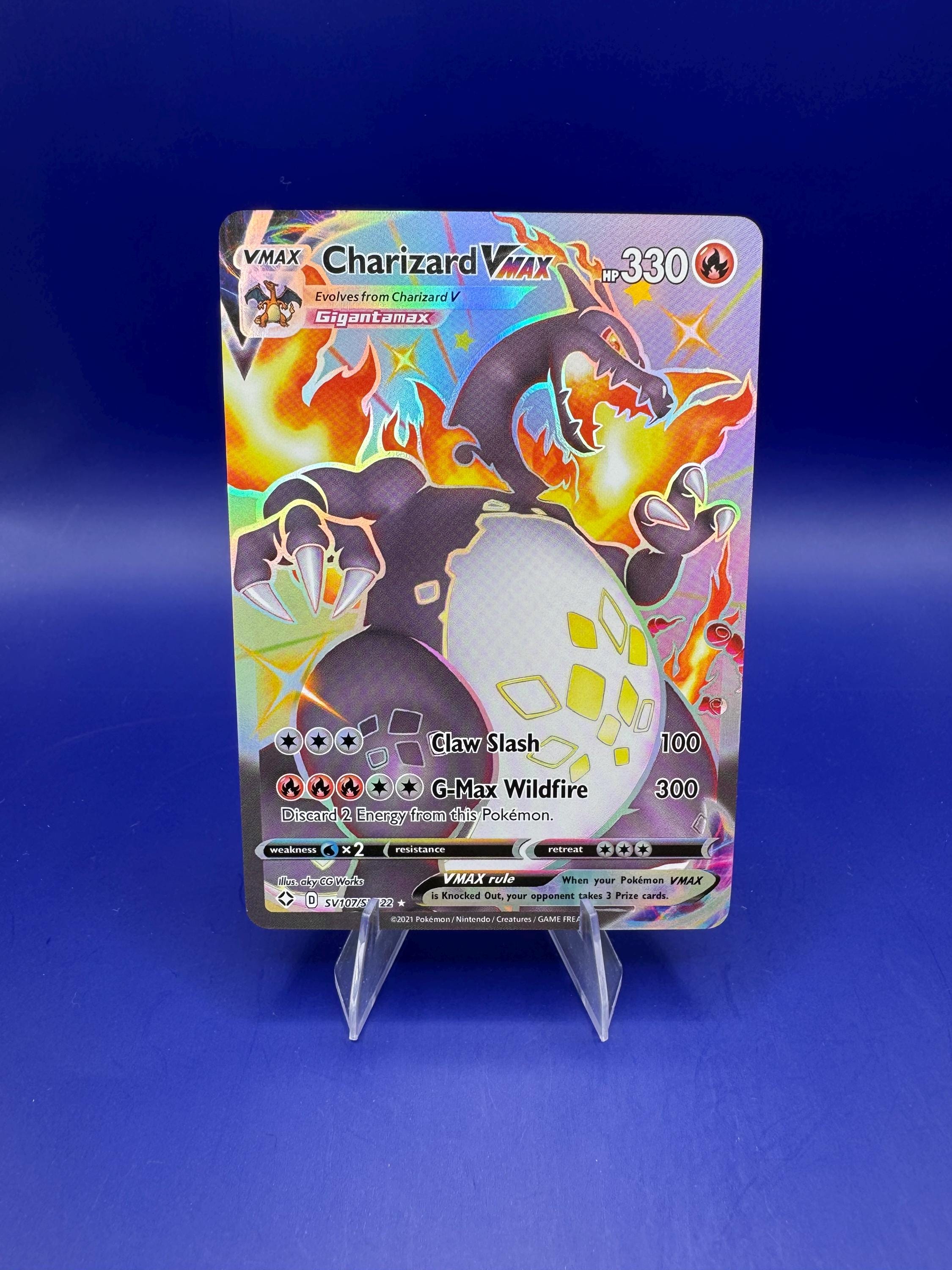 pokemon cards charizard vmax box Pokémon TCG: Charizard VMAX Fight Gift Box – Collector's Black Edition –  POCKET GAMES