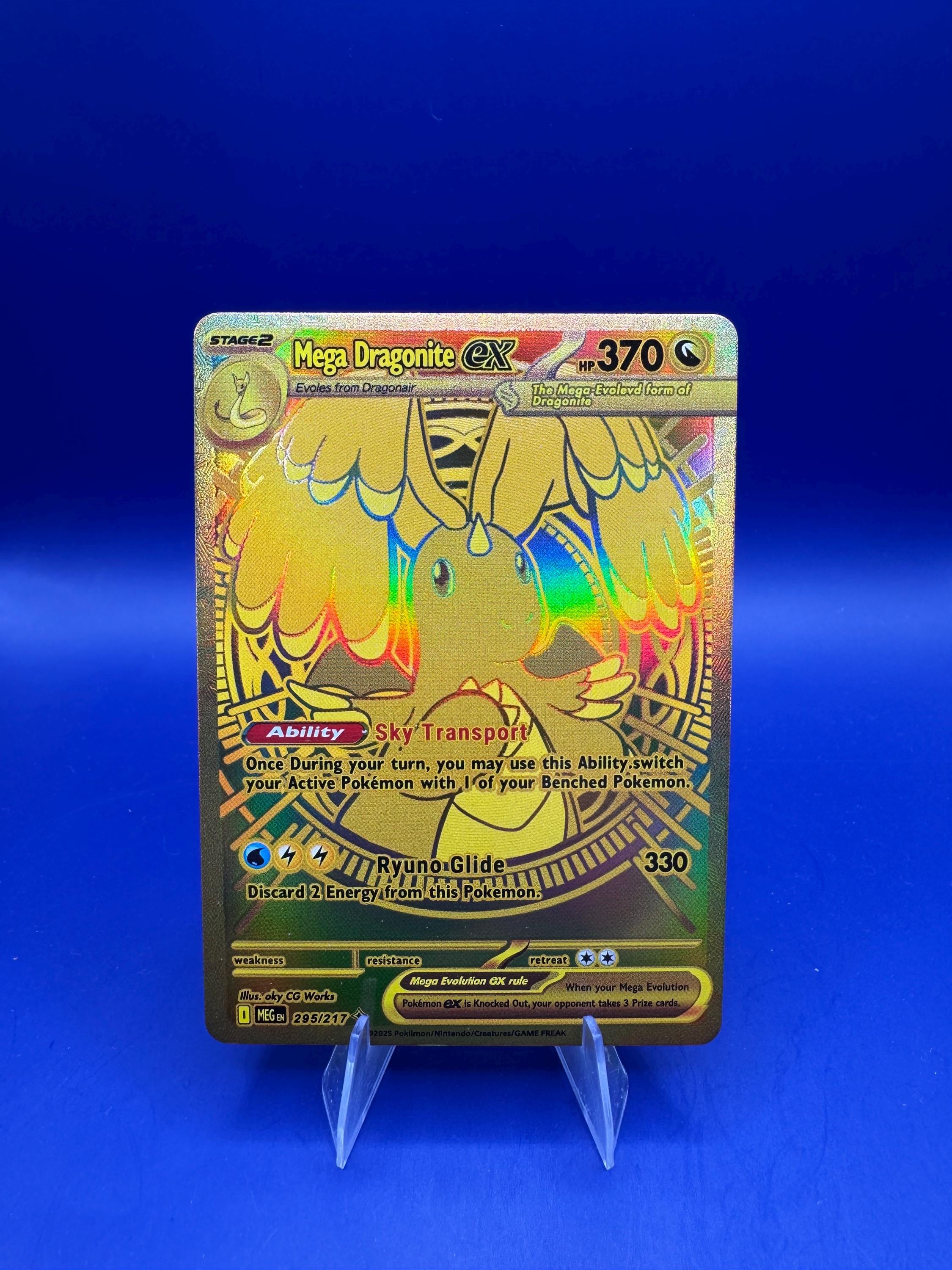 gold dragonite pokemon card CGC 9 MINT Japanese Pokemon 2022 Dragonite VSTAR 293/S-P Sword & Shiel   PKMhobby