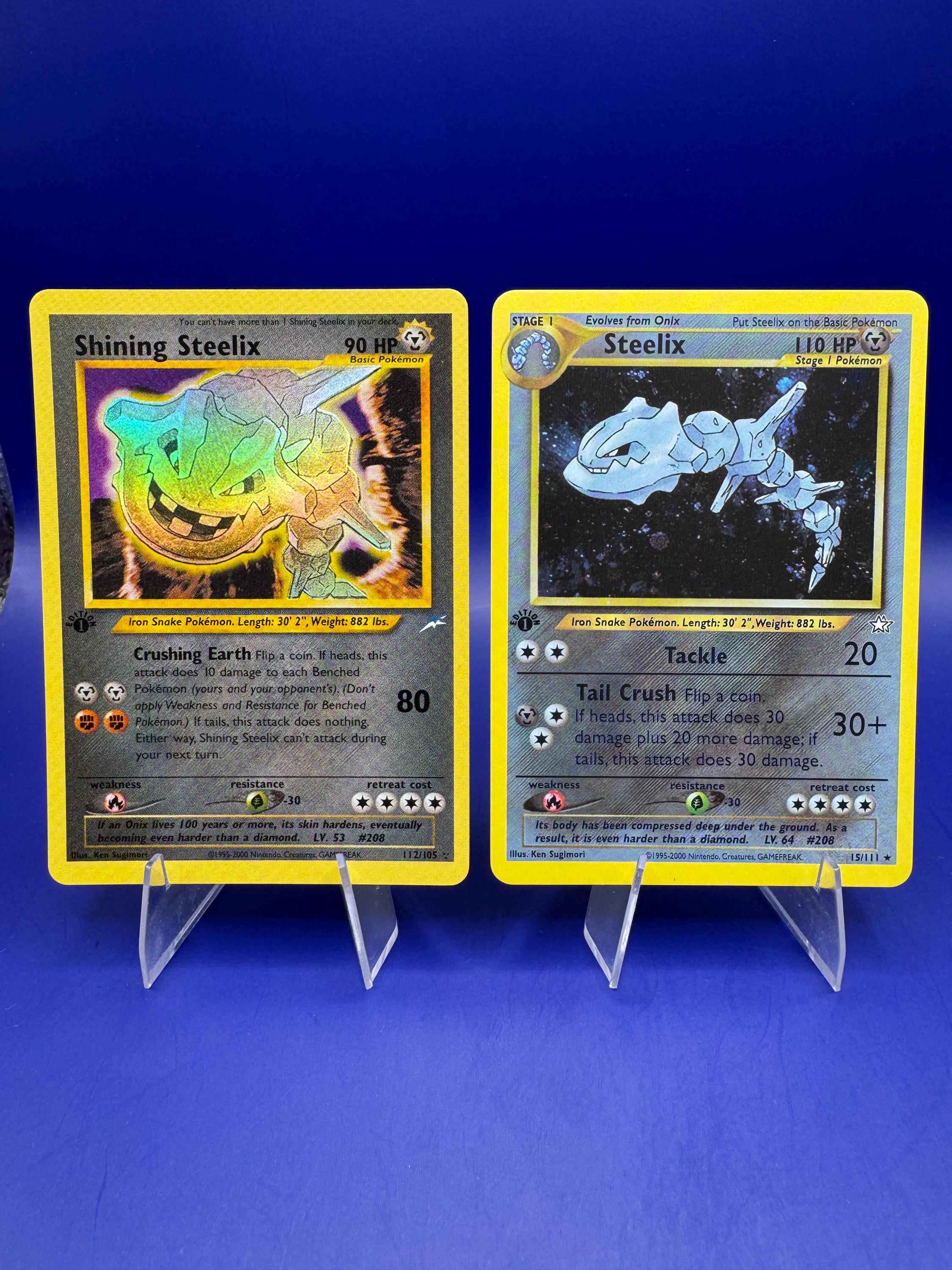 Steelix Card - Etsy Steelix Card - Etsy