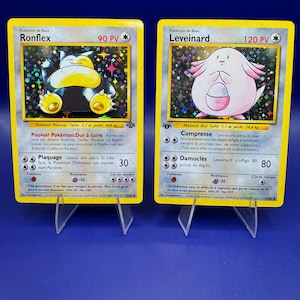 Chansey Snorlax 1st Edition Base Set Proxy Card
