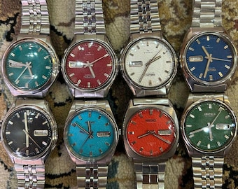 Vintage Seiko 5 Sports Regatta Diver 6119-6053 Rare 1972 Model