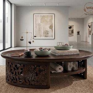 African carved table - Etsy 日本