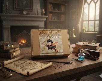 Wizard Escape Room Kit for Kids | Age 8+