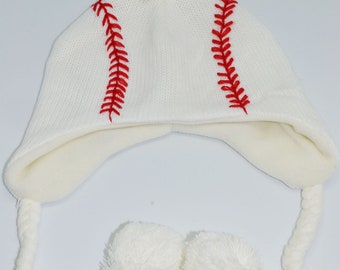 Baseball Knit Hat-Kimberly Beercroft