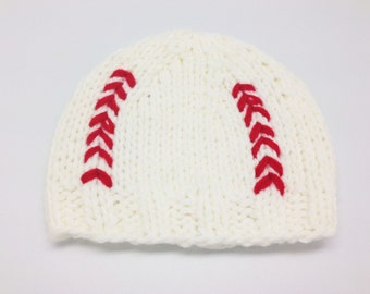 Baseball Knit Hat (0-12 months)