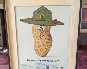 Original 1960s Skippy Peanut Butter Ad
