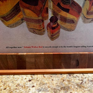1960s Johnnie Walker Red Label Scotch Whiskey Life Magazine Ad bild 3