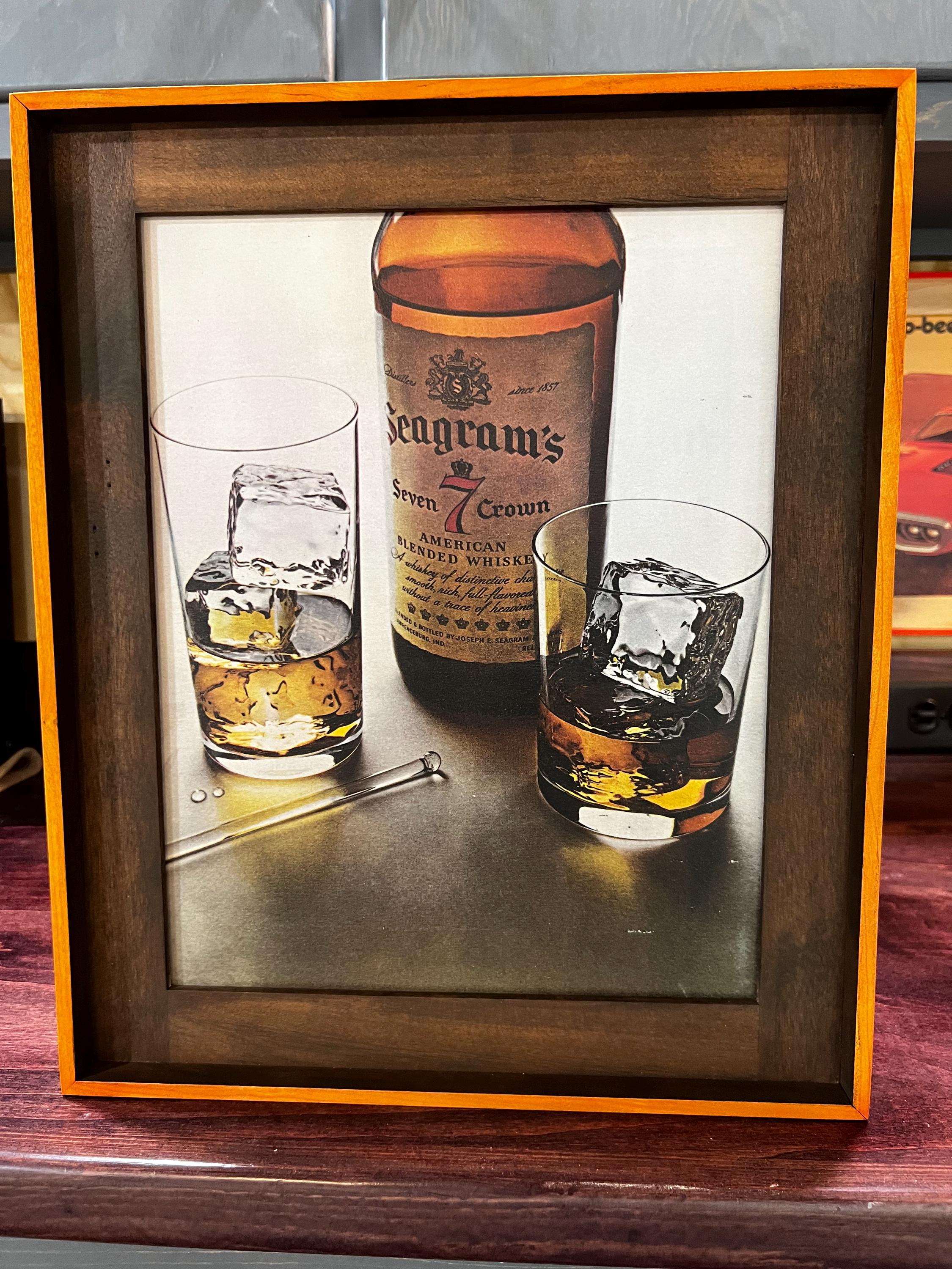 Seagrams 7 Ad - Etsy