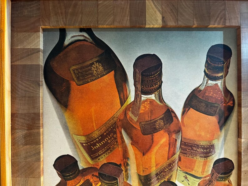1960s Johnnie Walker Red Label Scotch Whiskey Life Magazine Ad bild 4