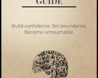 Self-Worth Guide | Confidence Workbook | Know Your Worth Printable | Boundaries, Standards & Self-Care PDF