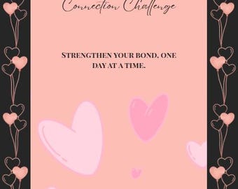 30-Day Couples Connection Challenge | Relationship Building Activities | Printable | Digital Download
