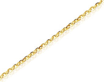 K18 Venetian Chain Slide Pin 0.7mm 45cm/japan Seller - Etsy