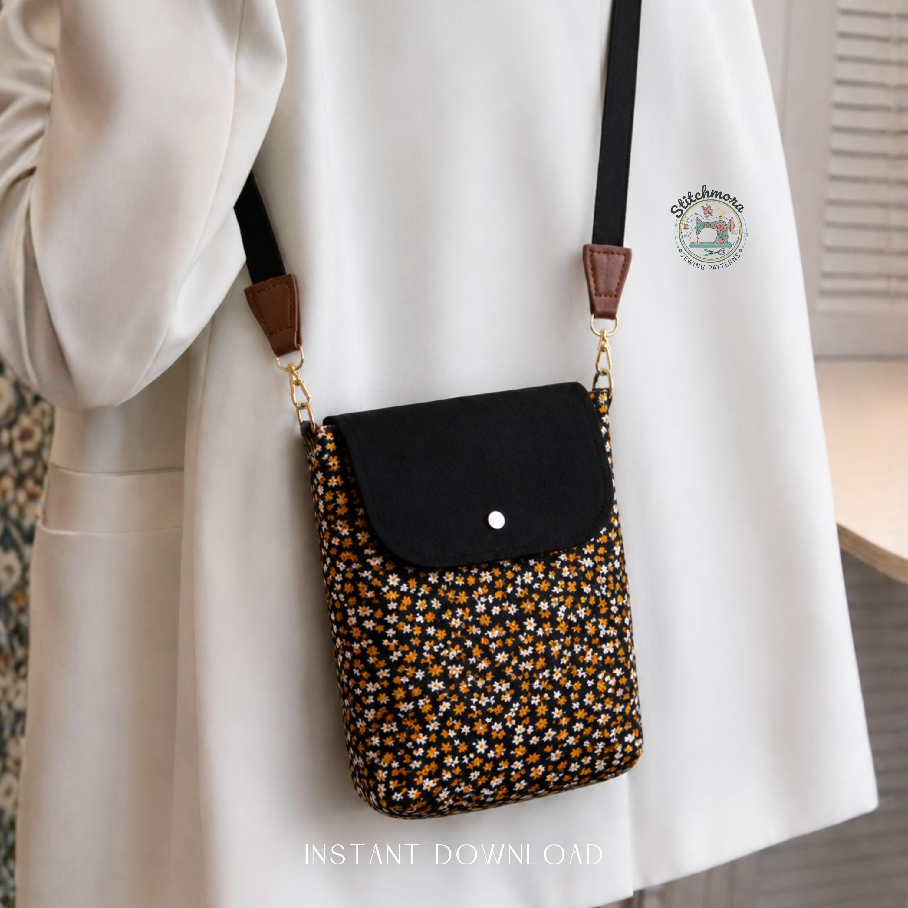 Crossbody Bag Sewing Pattern PDF | Shoulder Bag | Beginner Friendly PDF ...