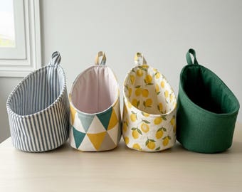Bubble Pods Sewing Pattern | Beginner Fabric Storage Pod (PDF Template)