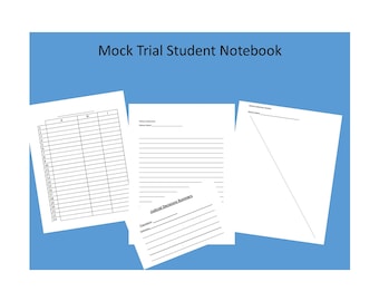 Mock Trial Student Notebook Challenge B