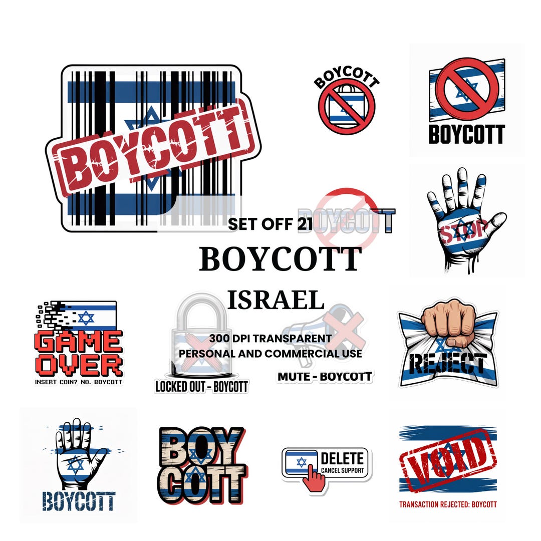 Boycott Israel Shirt Png Design, Free Palestine Protest Art, Activism ...