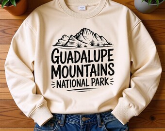 Guadalupe Mountains Png, National Park Svg, Texas  Hiker Gift, Travel Png, Camp Svg, Nature Tee, Sublimation Design, Digital Download, DTF