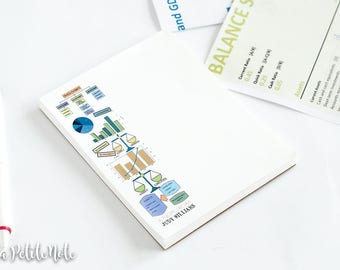 Personalized Economics Notepad: Finance Student Gift