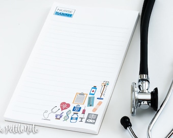 Nurse (Corner) Personalized Notepad