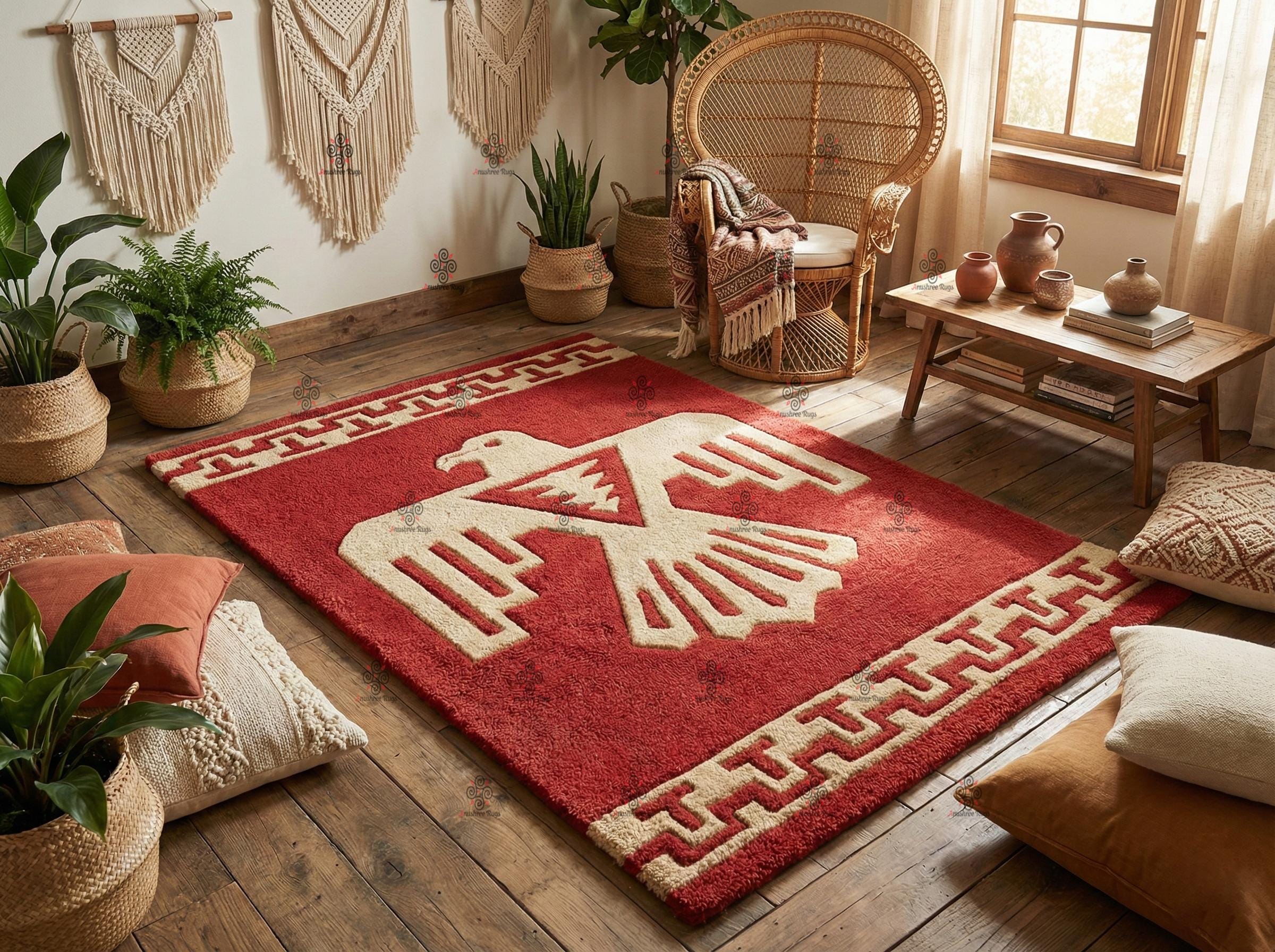 Thunderbird Rug - Etsy
