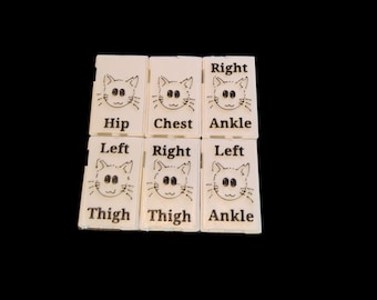 Kit de Trackers SlimeVR para VRChat | Seguimiento de Cuerpo Completo (FBT) Económico para VR | NotPain Slime DIY Trackers-LSM6DS3(Any color)