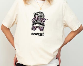 MomLife Shirt, Mom Shirt, Funny Mom TShirt, Gift For Mom, Mothers Day Gift, Mom Graphic Tee, Mama Shirt, Trendy Mom Shirt