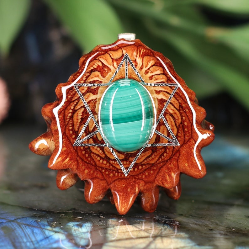Third eye 2024 pinecone necklace