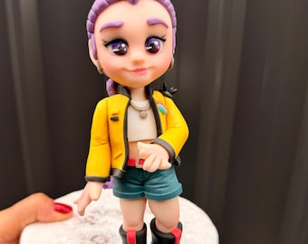 K-pop Demon Hunters Edible Cake Toppers